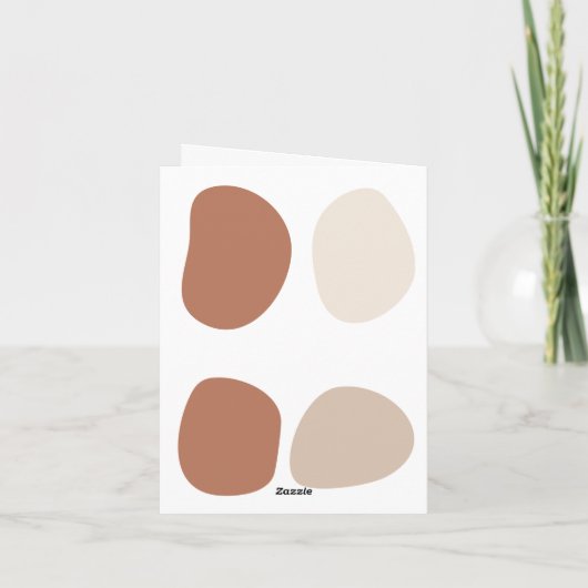 Modernes 7. Hochzeitstag Siebtes Karte (Rückseite)