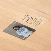 MODERNES ABBILDUNGSPARTEI - GAP-FOTO ACRYLEINLADUNGEN (Ablage )