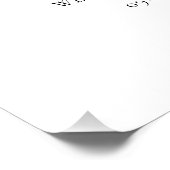 Modernes Abendessen vor der Probe Poster (Ecke)