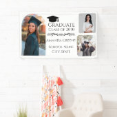 Modernes Abschluss-Collage-Banner Banner (Insitu)