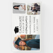 Modernes Abschluss-Collage-Banner Banner (Vertikal)