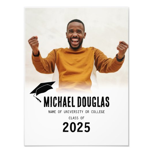 Modernes Abschluss Foto (Vorne)