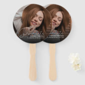 Modernes Abschluss Foto Fächer (Vorne und Hinten)