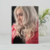 Modernes Abschluss Foto gepresste Foil-Einladung Folieneinladung (Stehend vorne)