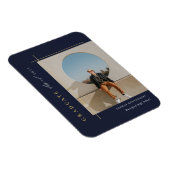 Modernes Abschluss Foto Magnet (Rechte Seite)