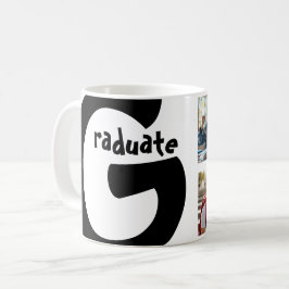 Modernes Abschluss-Speicher mit 3 Fotos Kaffeetasse