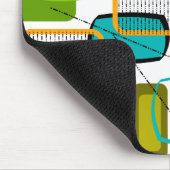 Modernes Abstrakt #57 Mitte des Jahrhunderts Mousepad (Ecke)