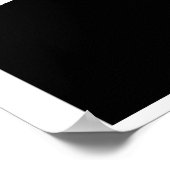 Modernes Abstrakt #58 Mitte des Jahrhunderts Poster (Ecke)