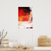 Modernes Abstrakt Art Poster - Minimalistische Kun (Küche)