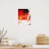 Modernes Abstrakt Art Poster - Minimalistische Kun (Küche)