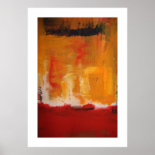 Modernes Abstrakt Art Poster - Minimalistische Kun (Vorne)