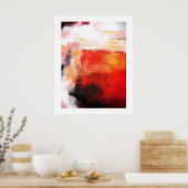 Modernes Abstrakt Art Poster - Minimalistische Kun (Küche)