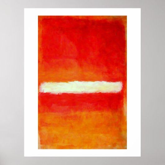 Modernes Abstrakt Art Poster - Rothko Style (Vorne)