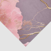 Modernes Abstrakt auf rosa Marmor Seidenpapier (Ausschnitt)