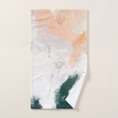 Modernes Abstrakt Badhandtuch Set (Handtuch)