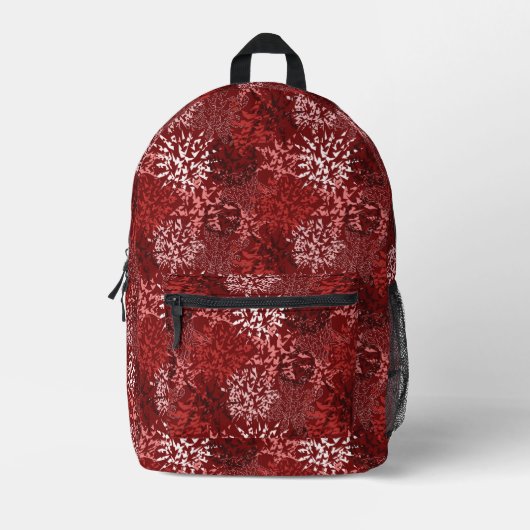 Modernes Abstrakt Bedruckter Rucksack (Vorderseite)