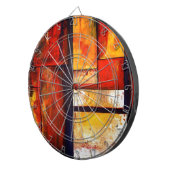 Modernes Abstrakt Dartscheibe (Vorderseite rechts)