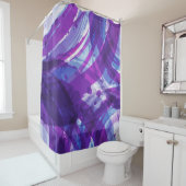 Modernes Abstrakt Duschvorhang (Beispiel)