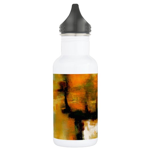 Modernes Abstrakt Edelstahlflasche (Links)