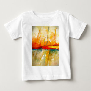 Modernes Abstrakt-expressionistisches Gemälde Baby T-shirt