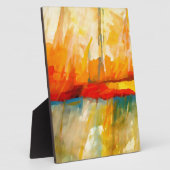 Modernes Abstrakt-expressionistisches Gemälde Fotoplatte (Seite)