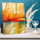 Modernes Abstrakt-expressionistisches Gemälde Fotoplatte (Seite)