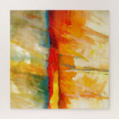 Modernes Abstrakt-expressionistisches Gemälde Puzzle (Horizontal)