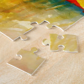 Modernes Abstrakt-expressionistisches Gemälde Puzzle (Seite)