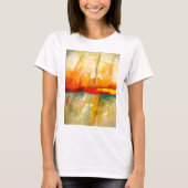 Modernes Abstrakt-expressionistisches Gemälde T-Shirt (Vorderseite)
