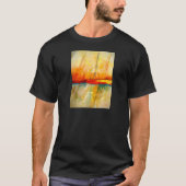 Modernes Abstrakt-expressionistisches Gemälde T-Shirt (Vorderseite)