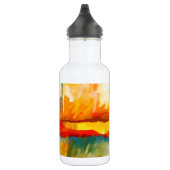 Modernes Abstrakt-expressionistisches Gemälde Trinkflasche (Rechts)