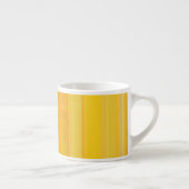 Modernes Abstrakt | Farbenfrohe Zitrusfarben Espressotasse (Rechts)