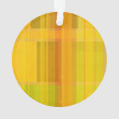 Modernes Abstrakt | Farbenfrohe Zitrusfarben Ornament (Rückseite)