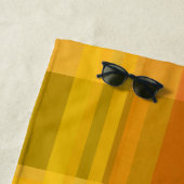 Modernes Abstrakt | Farbenfrohe Zitrusfarben Strandtuch (Beispiel)