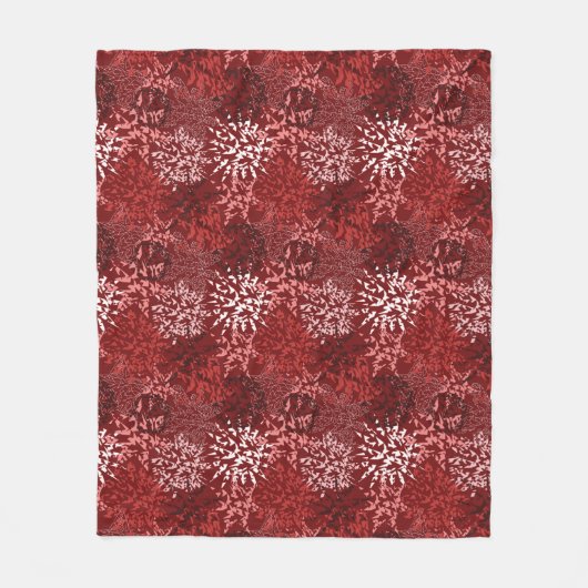 Modernes Abstrakt Fleecedecke (Vorderseite)