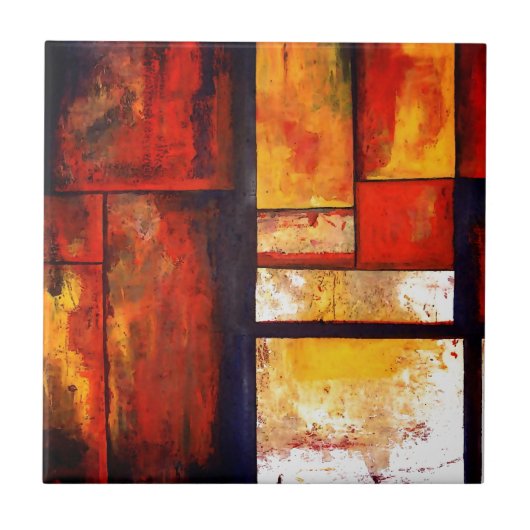 Modernes Abstrakt Fliese (Vorderseite)