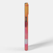 Modernes Abstrakt-gelbes Personalisiert Case-Mate iPhone Hülle (Rückseite / Rechts)