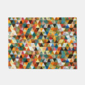 Modernes Abstrakt geometrisches Mosaik Fußmatte (Vorderseite)
