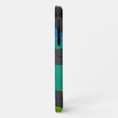 Modernes Abstrakt geometrisches Muster Case-Mate iPhone Hülle (Hinten/Links)