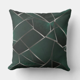 Modernes Abstrakt geometrisches Schubkissen Kissen