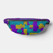 Modernes Abstrakt geometrisches Spielzeugmuster Bauchtasche (Ablage )