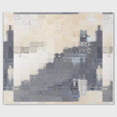 Modernes Abstrakt Geschenkpapier (Flach)