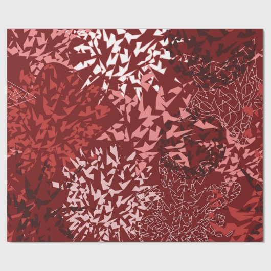 Modernes Abstrakt Geschenkpapier (Flach)