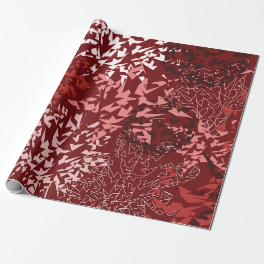 Modernes Abstrakt Geschenkpapier (Ungerollt)