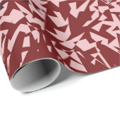 Modernes Abstrakt Geschenkpapier (Rolleneckpunkt)