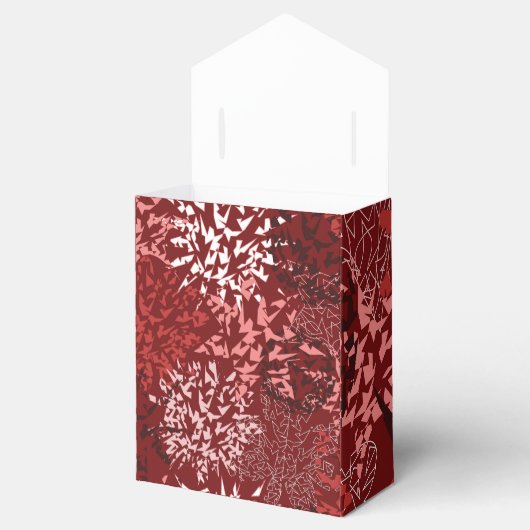 Modernes Abstrakt Geschenkschachtel (Geöffnet)