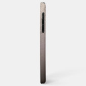 Modernes Abstrakt Glam Silver Rosa Blush Rose Gold Case-Mate iPhone Hülle (Hinten/Links)