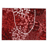 Modernes Abstrakt Große Geschenktüte (Rückseite)