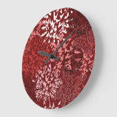 Modernes Abstrakt Große Wanduhr (Winkel)