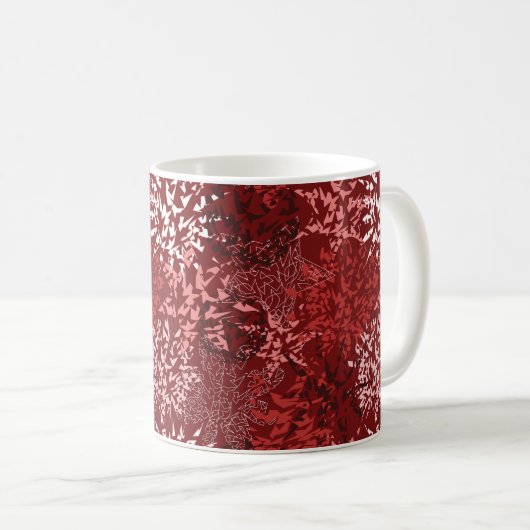 Modernes Abstrakt Kaffeetasse (VorderseiteRechts)